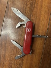 Wenger Commander Swiss 85mm Army Knife- Red, Used, Retired picture