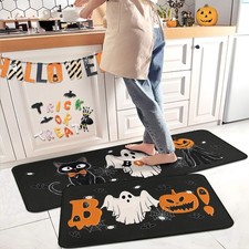 Halloween Pumpkin Ghost Boo Black Cat Decoration 17