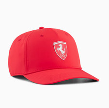 Puma Scuderia Ferrari Pro Low Curve Baseball Cap  Red Adjustable Hat #RA-T2 picture