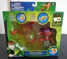 2009 Bandai BEN 10 Alien Force BRAIN STORM BrainStorm Figure Set NEW 27670 picture