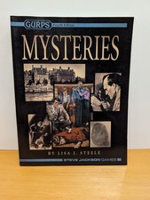 GURPS Mysteries Steve Jackson Games Book picture