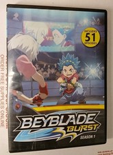 Beyblade Burst: Season 1 51 Episodes Full Season DVD - GOOD- Tested - VERY RARE picture