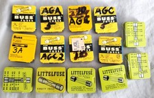 LITTLE FUSE & BUSS FUSES ~ MIXED / ASSORTED - 47 FUSES picture