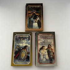 Vintage 1986 DragonLance Legends Trilogy Weis Hickman TSR Fantasy PB Lot 3 picture