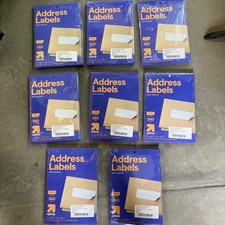 Full Case Address Labels 48 Packs, 360 Per Pack, 17,280 Labels, 1” x 2-5/8” picture