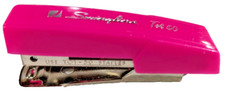 Vintage Swingline Tot 50 Pink ~FAST SHIP~ Office Mini Stapler Long Island NY USA picture