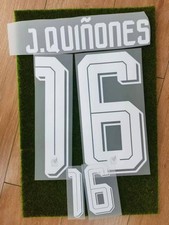 J. Quinones Quiñones 2026 Mexico Third player size nameset name number ID print picture