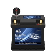 TPE Car Start Stop System BCI Group26 LiFePO4 Lithium-ion Battery 12.8V 800A ... picture