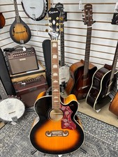 Epiphone J-200 EC Studio - Vintage Sunburst picture