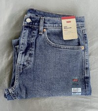 Levi's 505 Men's Jeans 32x29 Regular Fit Straight. Stretch Denim picture