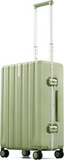 Premium 20 Inch Zipperless Carry on Luggage with Dual TSA Locks | PC Hard Shell picture