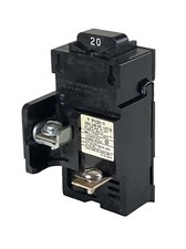 Bulldog P120, 20 Amp, 120 Volt, 1 Pole Pushmatic Circuit Breaker- WARRANTY   picture
