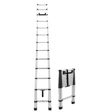 RecPro  Telescoping Ladder 12.5ft Compatible with Lippert On-The-Go Prepped Unit picture