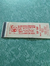 Vintage Matchbook Ephemera Collectible Y12 Kauai Hawaii tip top restaurant baker picture