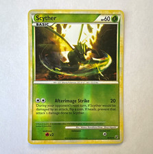 2010 POKEMON HEARTGOLD & SOULSILVER UNDAUNTED #36 SCYTHER-REVERSE FOIL-NMT FRESH picture