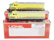 Lionel 6-8464 & 6-8465 O Gauge Rio Grande F3 AA Powered Diesel Locomotive Set EX picture