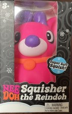 Schylling *PINK* NeeDoh Squisher the Reindoh Unreleased Rare Squishy picture