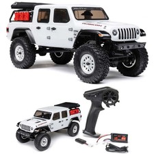 NEW Axial 1/24 SCX24 Jeep JT Gladiator 4WD Rock Crawler Brushed RTR Wht picture