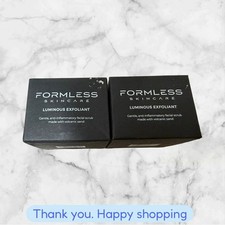 FOR 2 Formless Beauty Luminous Exfoliant Facial Scrub Skincare Jenny McCarthy picture