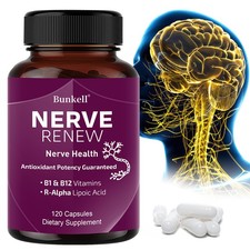 Nerve Health 120 Capsules Support Nerves Strengthen Logical Thinking Antioxidant picture
