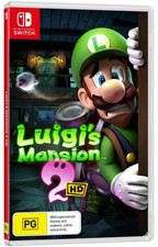 Luigi's Mansion 2 HD (Nintendo Switch, 2024) Brand New Factory Sealed picture