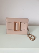 BOYY Buckle Bag Blush Nude Leather Oversized Rose Gold Buckle Chain Strap picture
