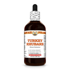 Turkey Rhubarb (Rheum Palmatum) Dried Root Liquid Herbal Extract picture