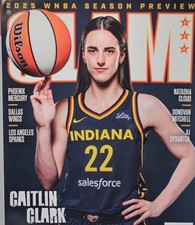 SLAM Magazine Caitlin Clark June 2025 Basketball WNBA ROY With Poster Rare Issue picture