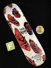 SUPER RARE Leo Romero Foundation Skateboard Deck Pro Model In Shrink VINTAGE picture