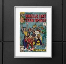 Nirvana - Smells Like Teen Spirit - Vertical Matte Poster picture