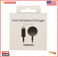 Genuine Samsung Galaxy Watch Fast Wireless Charger USB-C EP-OR900BBEGWW - Black picture