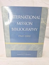 International Mission Bibliography: 1960-2000 (ATLA Bibliography Series) picture