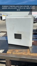 STAHLIN ROBROY MODEL RJ1614HPL TYPE 4X FIBERGLASS ENCLOSURE- NEW OPEN BOX SCUFFS picture
