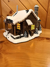 Hawthorne Village Winter Memories Terry Redlin General Store Lighted 2002 picture