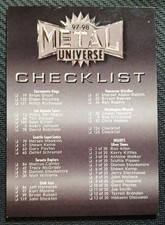 1997-98 Metal Universe Checklist #125 picture