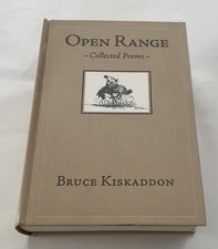 Bruce Kiskaddon Open Range Collected Poems Rare Cowboy Poetry VERY GOOD picture
