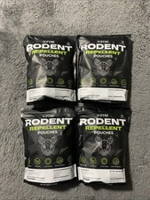 4 X SOFYRE Rodent Repellent Pouches 12 Pk Natural Peppermint Cedarwood Lot Of 4 picture
