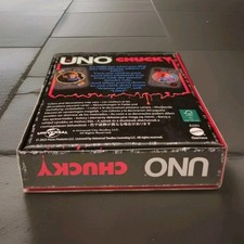 Uno Fandom CHUCKY Child's Play UNO Deck W Chucky Theme Cool Deck Mattel Killer  picture