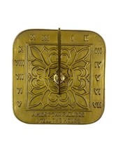 Handmade Garden Sundial Compass Antique Nautical Sundial Clock picture