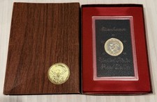 1974-S U.S. Eisenhower Dollar Coin Silver Proof Set Brown Box Uncirculated picture