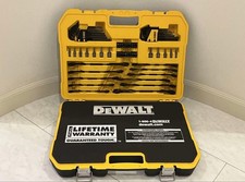 DEWALT DWMT45184 184 Pc Black Chrome Mechanics Tool Set Metric SAE Socket Case picture