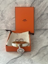 Hermes Clic Clac H Bracelet PM White & Gold  picture
