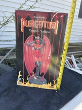 Select Purgatori Vampire Goddess Hand Painted Resin Figurine 12in LE Signed 2000 picture