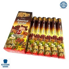 Incense Sticks Sandalwood 126 Count 7 Scents Sampler Assorted Variety Pack Home picture