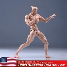 USA Romankey COWL 1/12 Male Action Figure Body 6in Pale Skin Joint Model w/Head picture