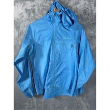 Marmot Lightweight Hooded Windbreaker Jacket Blue Women's Small Full Zip picture
