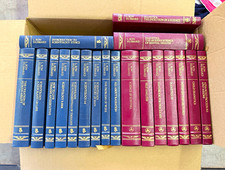 L. Ron Hubbard Dianetics & Scientology Assorted Hardcover Leather Bound Lot picture