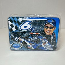 Nascar Mark Martin Blue Tin Box  picture