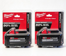 2 Pack M18 REDLITHIUM HIGH OUTPUT XC8.0 18V 8Ah Lithium Battery 48-11-1880 picture