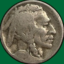 1925-D Buffalo Nickel Good G Coin #39126 picture